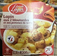 Mängden socker i Lapin aux 2 moutardes et ses pommes de terre