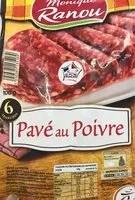 Mängden socker i Pavé au poivre finement relevé