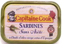 Mängden socker i Sardines sans arête à l'huile d'olive vierge extra