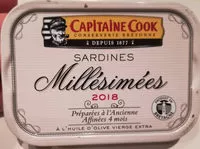 Mängden socker i Sardines Mil à l'huile d'olive vierge extra