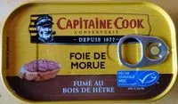 Mängden socker i Foie de morue fumé au bois de hêtre