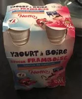 Mängden socker i Yaourt à boire framboise