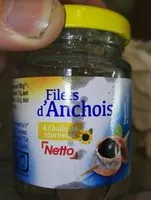 Mängden socker i filets d'anchois allongés à l'huile de tournesol