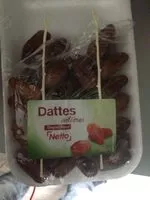 Mängden socker i Dattes entières Deglet Nour