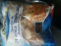 Mängden socker i Crevettes Nordiques Décortiquées Cuites