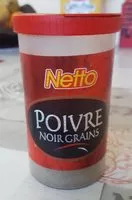 Mängden socker i Netto Moulin Poivre Noir Grains Jar