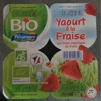 Mängden socker i Yaourt bio brassé fraise