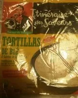 Mängden socker i Tortillas de blé
