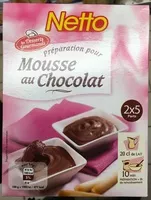Mängden socker i Préparation pour Mousse au Chocolat