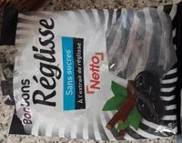 Mängden socker i Bonbon réglisse sans sucre