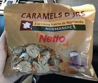 Mängden socker i caramels durs