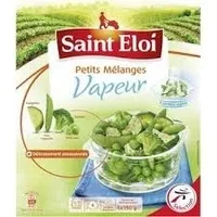 Mängden socker i Petits mélanges vapeur petits pois brocolis pois