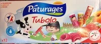 Mängden socker i Tubes de fromage blanc aux fruits : fraise, framboise, abricot