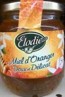 Mängden socker i Miel d'oranger doux et délicat