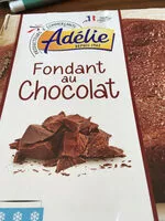 Mängden socker i Fondant au chocolat Adélie