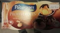 Mängden socker i Profiteroles