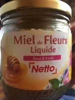 Mängden socker i Netto Miel De Fleurs Liquide Doux Et Fruite