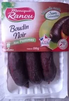 Mängden socker i Boudin noir aux pommes