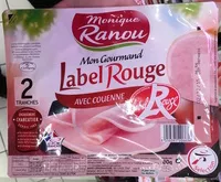 Mängden socker i Jambon avec couenne - Mon Sélection
