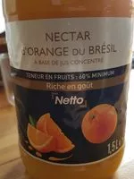 Mängden socker i Nectar d'orange du Brésil