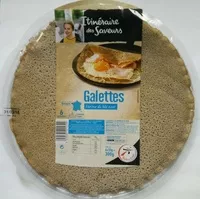 Mängden socker i Galettes, farine de blé noir