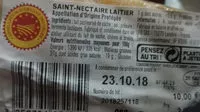 Mängden socker i Saint-Nectaire AOP Laitier
