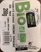 Mängden socker i Tomate cerise bio