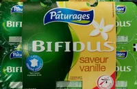 Mängden socker i Bifidus saveur vanille (12 Pots)