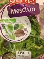Mängden socker i Mesclun - Salade prête à consommer