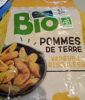 Mängden socker i Pommes de terre vapeur et rissolées