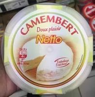 Mängden socker i Camembert, Doux Plaisir (20 % MG)