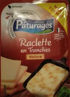 Mängden socker i La Raclette En Tranchettes, 2 X 400 Gr, 2 Portions Sécables, 1 Barquette Pour 2 à 3 Personnes