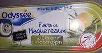 Mängden socker i Filets de maquereaux au citron et à l'estragon