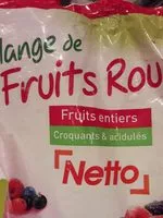 Mängden socker i Netto Cocktail Fruits Rouges