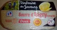Mängden socker i Beurre d'Isigny extra-fin doux