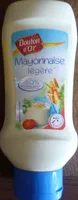 Mängden socker i Mayonnaise légère