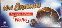 Mängden socker i Mini brownies aux pépites de chocolat