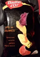Mängden socker i Les irrésistibles chips croustillantes de légumes
