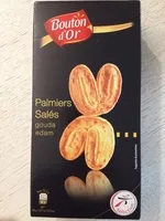 Mängden socker i Palmiers salés gouda edam