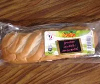 Mängden socker i Sandwich jambon crudités Emmental