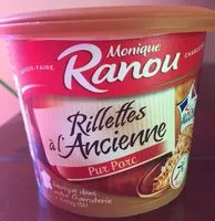 Mängden socker i Rillettes à l'ancienne