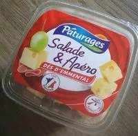 Mängden socker i Salade et apéro - dés de fromage