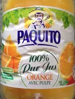 Mängden socker i 100% pur jus orange avec pulpe