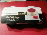 Mängden socker i La Délicieuse Panna cotta Framboise et son divin coulis