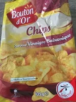 Mängden socker i Chips saveur vinaigre balsamique