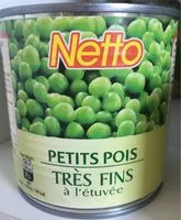 Mängden socker i Petits pois très fins - 1/2 280g