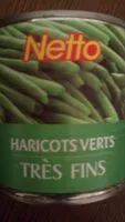 Mängden socker i Haricots verts Très Fins