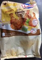 Mängden socker i Grignottes de poulet rôties
