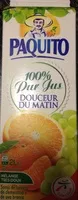 Mängden socker i Paquito 100% pour jus Douceur du matin