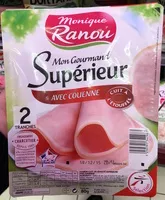 Mängden socker i Mon gourmand, jambon avec couenne